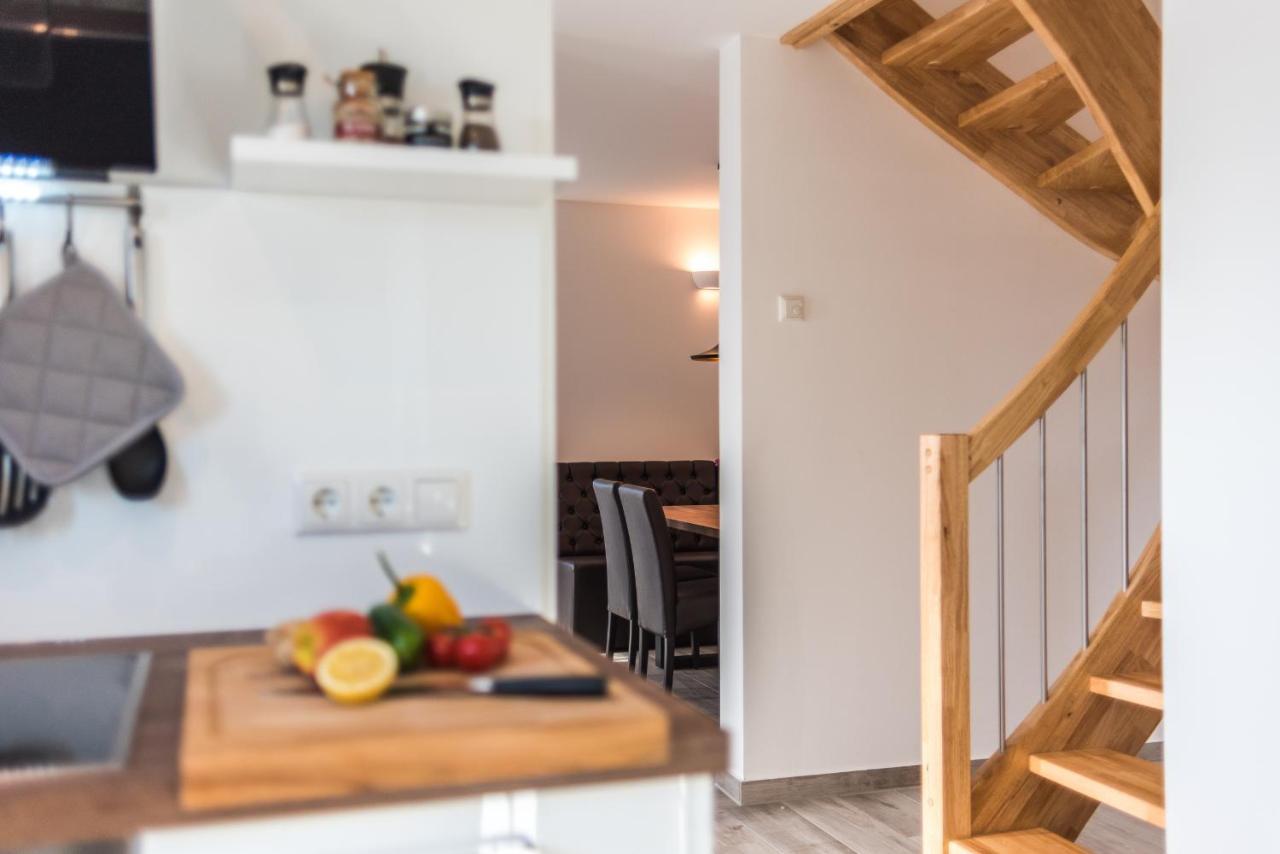 Ferienhaus-See-Sauna-Kamin-Hund Mit E-Ladestation Krakow am See Dış mekan fotoğraf