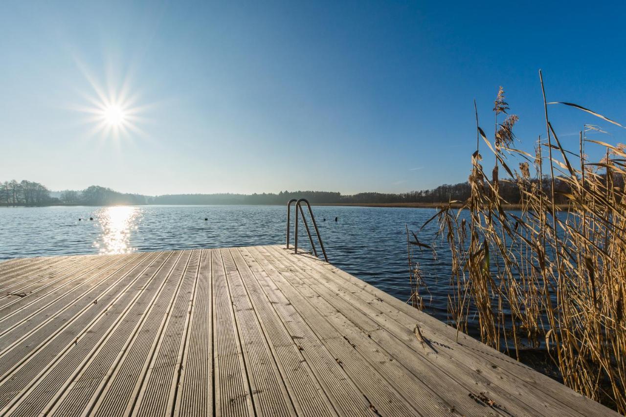 Ferienhaus-See-Sauna-Kamin-Hund Mit E-Ladestation Krakow am See Dış mekan fotoğraf